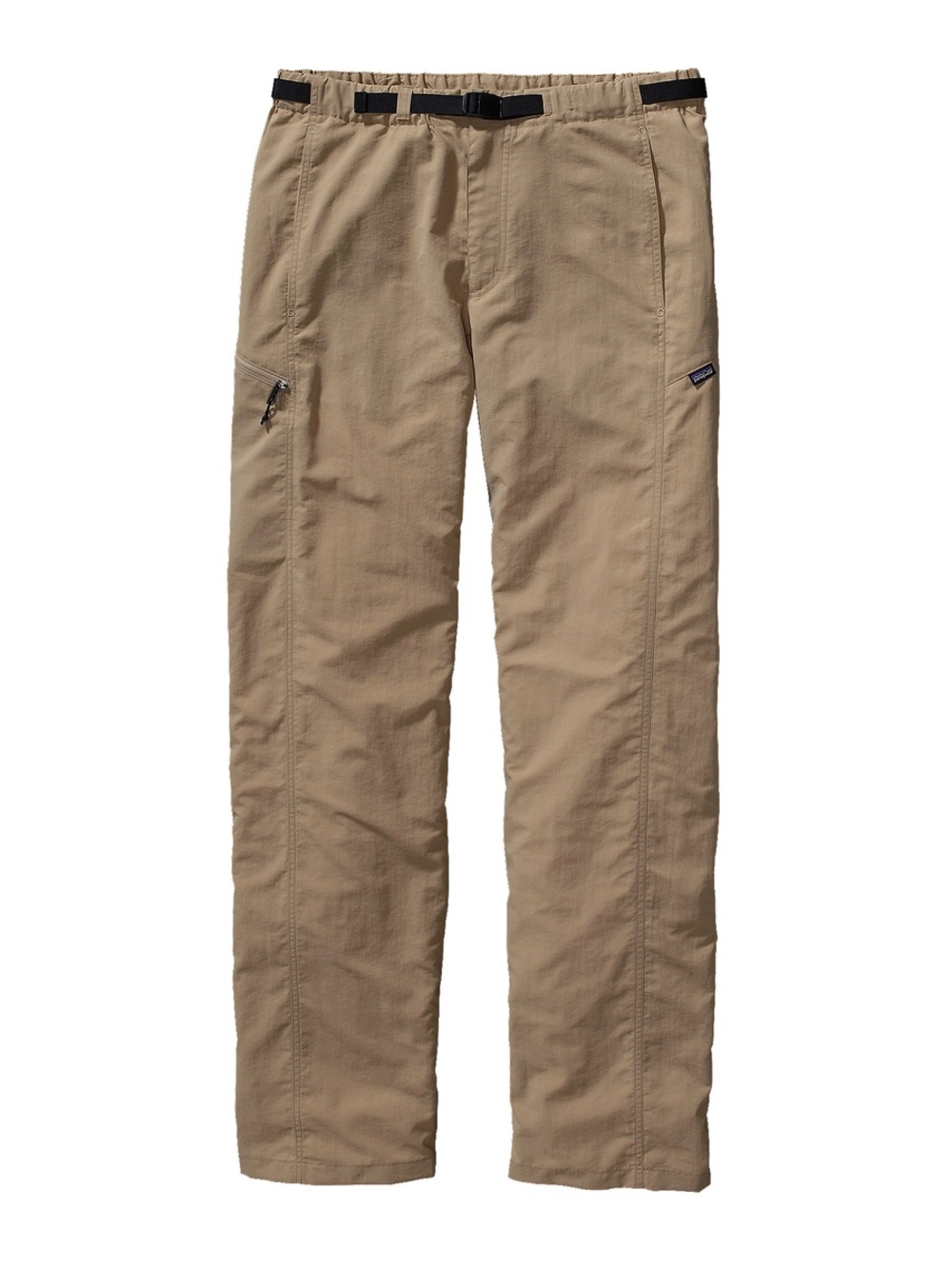 Patagonia Men's Tan Cargo Pants with Integrated Belt